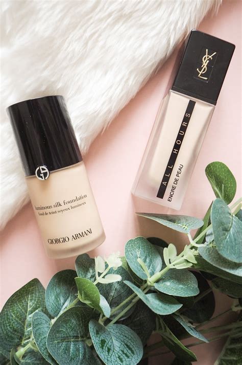 giorgio armani foundation vs ysl|YSL foundation reviews.